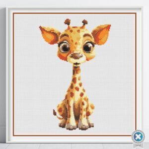 Baby Giraffe Cross Stitch Pattern