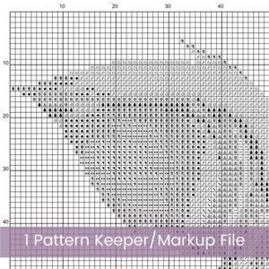 Baby Rabbit Cub Cross Stitch Pattern