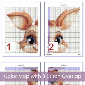 Baby Rabbit Cub Cross Stitch Pattern