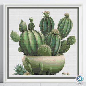 Cactus Cross Stitch Pattern