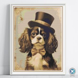 Cavalier King Charles Cross Stitch Pattern