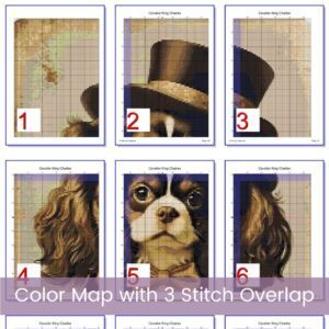 Cavalier King Charles Cross Stitch Pattern