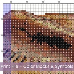 Cowboy Hat Cross Stitch Pattern