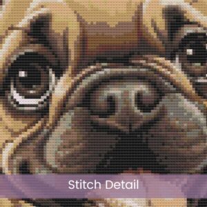 French Bulldog Cross Stitch Pattern