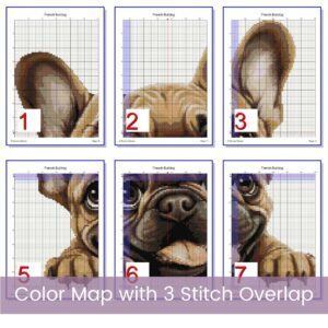 French Bulldog Cross Stitch Pattern