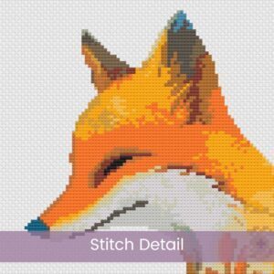 Nordic Fox Cross Stitch Pattern