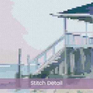 Beach Panorama Cross Stitch Pattern