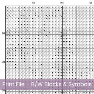 French Lavender Fields Cross Stitch Pattern