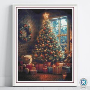 Christmas Eve Cross Stitch Pattern