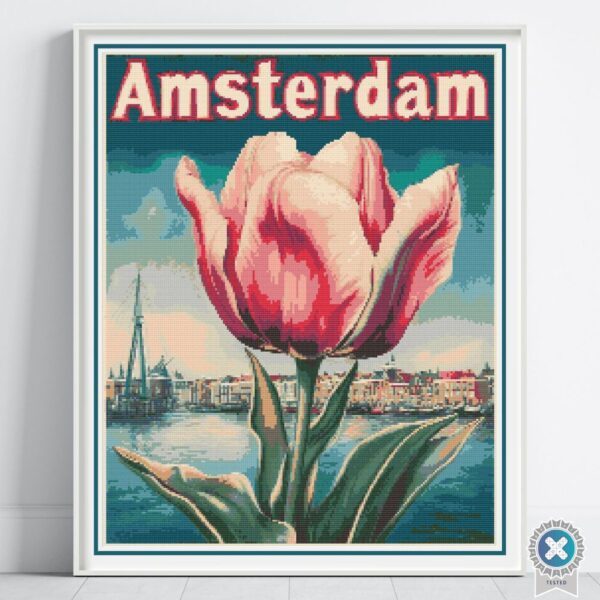 Amsterdam Cross Stitch Pattern