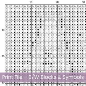 Amsterdam Cross Stitch Pattern