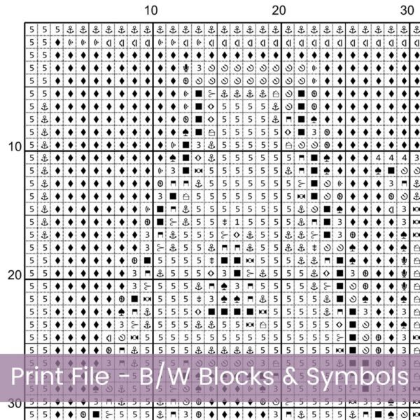 Amsterdam Cross Stitch Pattern