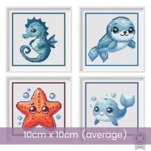 MINI Baby Sea Animals Pattern Bundle