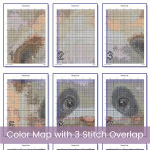 Panda Cub Cross Stitch Pattern