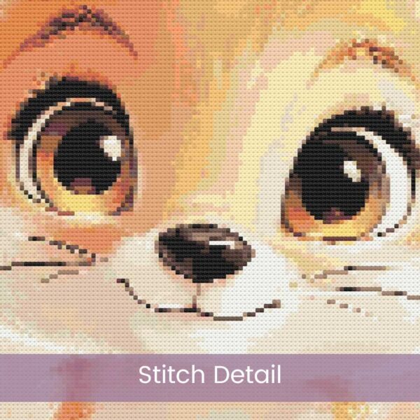 Baby Fox Cross Stitch Pattern, Full Coverage Nursery Decor, Woodland Nursery Art, Woodland Animal Embroidery, Handmade Baby Shower Gift