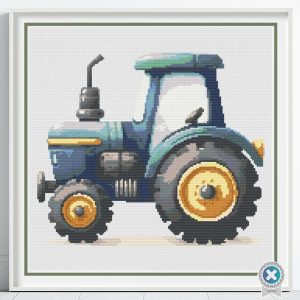 Tractor Cross Stitch Pattern (Digital PDF)