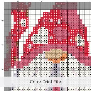 A Year of Gnomes Cross Stitch Pattern, Seasonal Gnome Sampler, Instant PDF Download, Floss Conversions