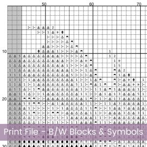 Baby Dragons Cross Stitch Pattern, Kids Fantasy Nursery Decor, Baby Shower, Floss Conversion Chart