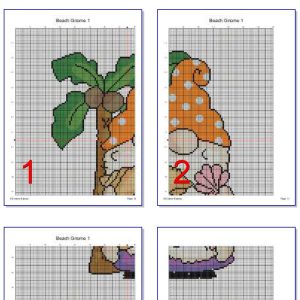 Beach Gnomes Pattern Collection