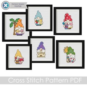 Beach Gnomes Pattern Collection