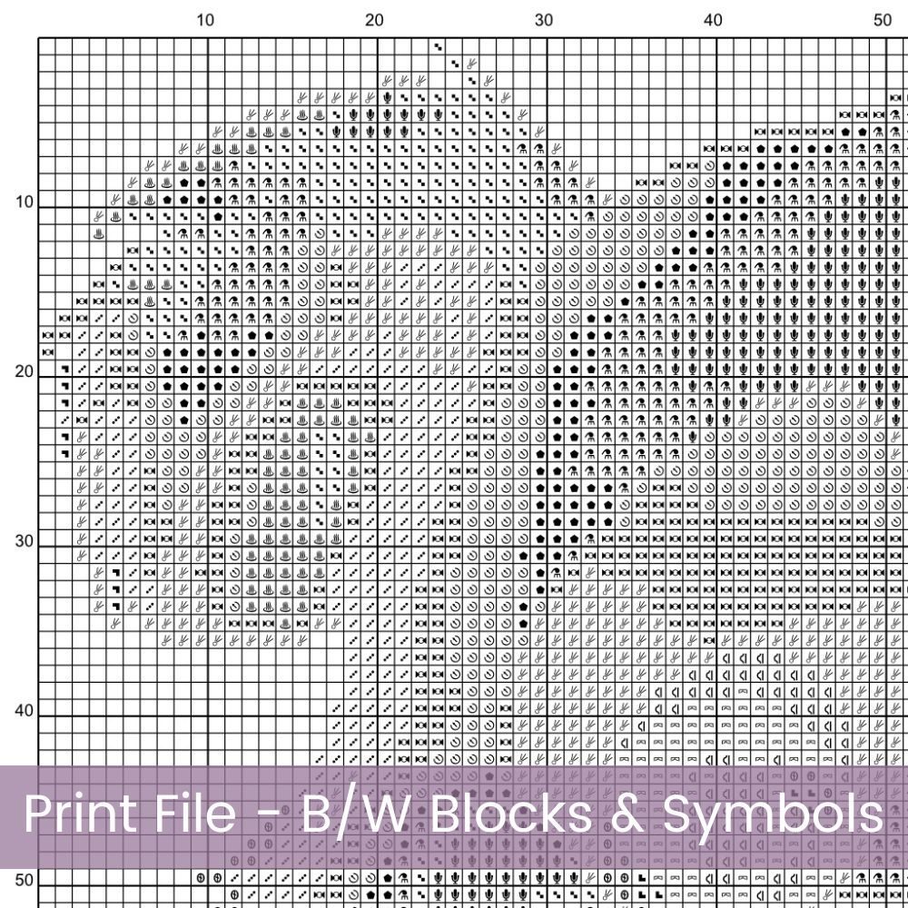 Baby Bear Cub Cross Stitch Pattern