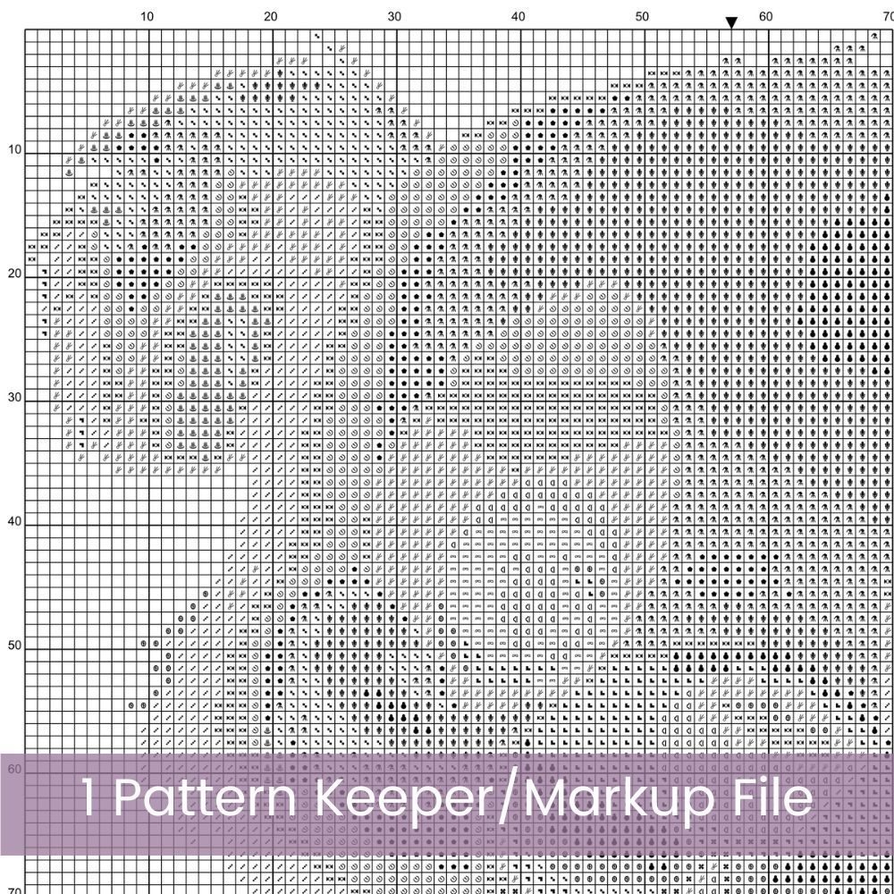 Baby Bear Cub Cross Stitch Pattern