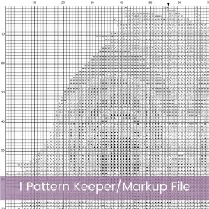 Baby Blue Bird Chick Cross Stitch Pattern