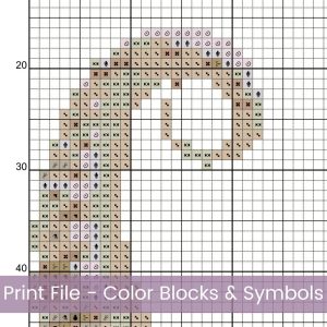 Boho Octopus Counted Cross Stitch Pattern, Neutral Ocean Embroidery, Coastal Sea Life, Floss Conversions