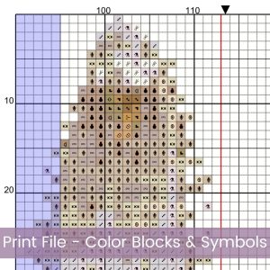 Boho Starfish Cross Stitch Pattern