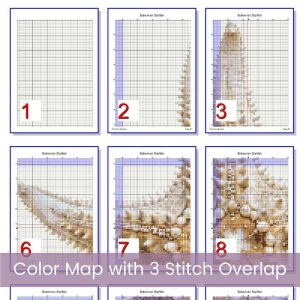 Boho Starfish Cross Stitch Pattern