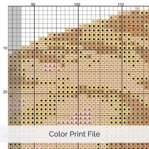 American Cocker Spaniel Cross Stitch Pattern, Dog Embroidery, Digital PDF Download, Floss Conversion