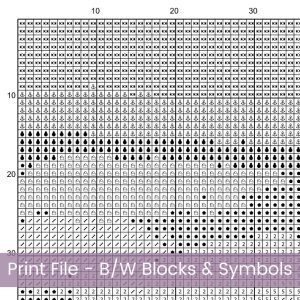 Mountain Sunset Cross Stitch Pattern: Full Coverage Landscape