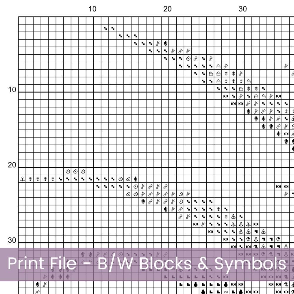 Pineapple Cross Stitch Pattern, Tropical Fruit Kitchen Embroidery Decor PDF, Instant Download, Floss Conversions