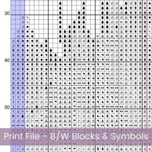 Baby Dragon Cross Stitch Pattern, Kids Fantasy Nursery Decor, Baby Shower Gift, Floss Conversion Chart